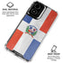 Dominican Republic Flag Distressed Moto G Power 5G (2024) Clear Case